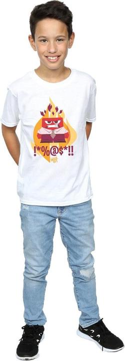 Actual product image Disney Boys Inside Out Fired Up T-Shirt (140, 146)