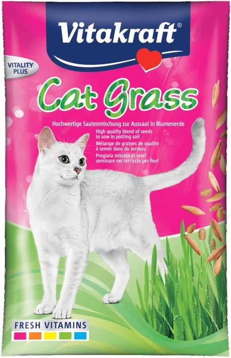 Actual product image Vitakraft Cat Grass 50g,Refill - (24027) (1 pcs., 50 g)