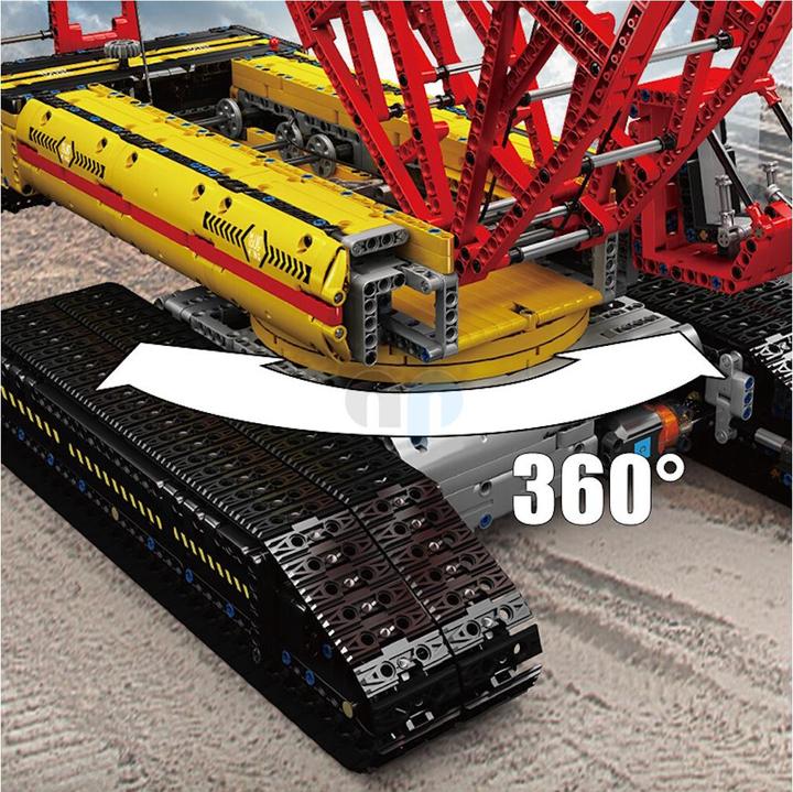 Actual product image Mould King Crawler crane LR13000