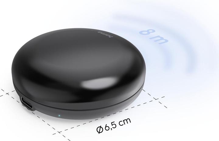 Immagine prodotto Hama Smarte WLAN-Universal-Fernbedienung, Infrarot, für Sprach-/App-Steuerung (Telecomando universale, Infrarossi, WiFi)