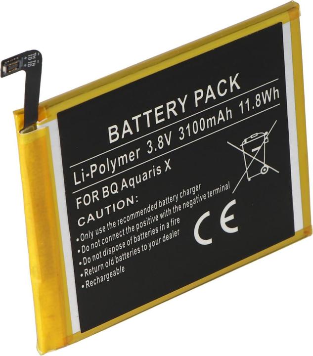 Image du produit AccuCell Batterie BQ Aquaris X, BQ 3100