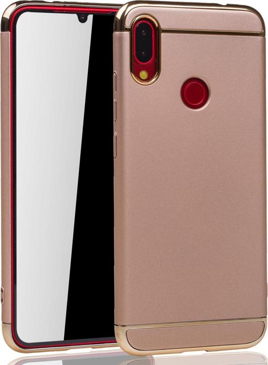 Produktbild König Design Xiaomi Redmi Note 7 Hülle Case Handy Cover Schutz Tasche Schutzhülle Bumper Gold (Xiaomi Redmi Note 7, Xiaomi Redmi Note 7 Pro)