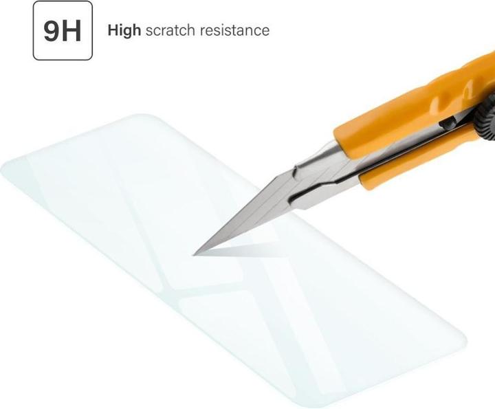 Actual product image Tempered Glass For Samsung Galaxy Xcover 6 Pro (9H, 0.33mm) Blister (1 Piece, Samsung Galaxy S21)