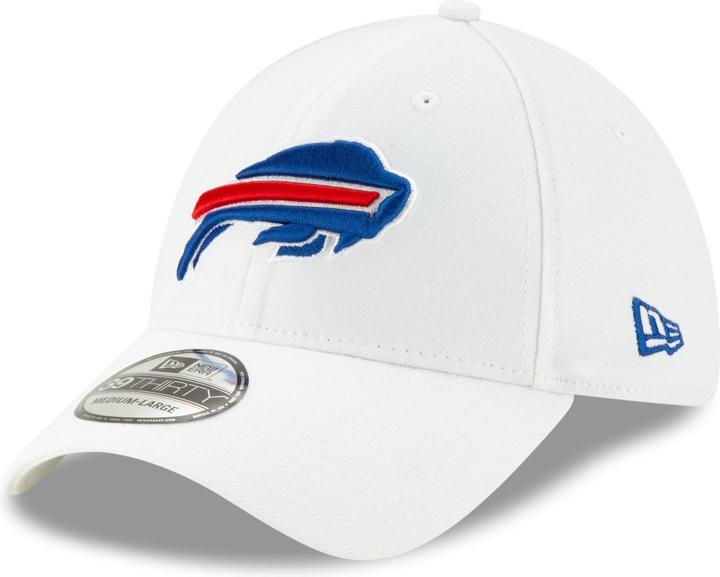 Produktbild New Era 39Thirty Stretch Cap - NFL Buffalo Bills weiss - L/XL (XL)
