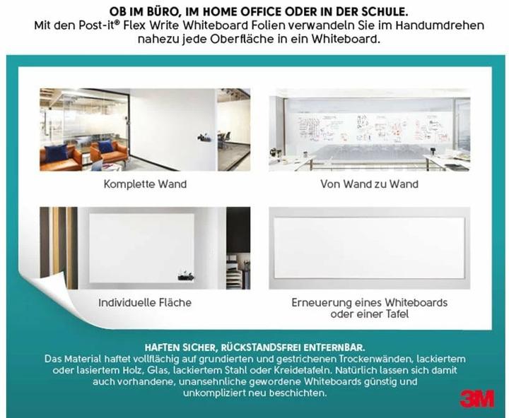 Image du produit Post-it Film pour tableau blanc (90 x 120 cm)