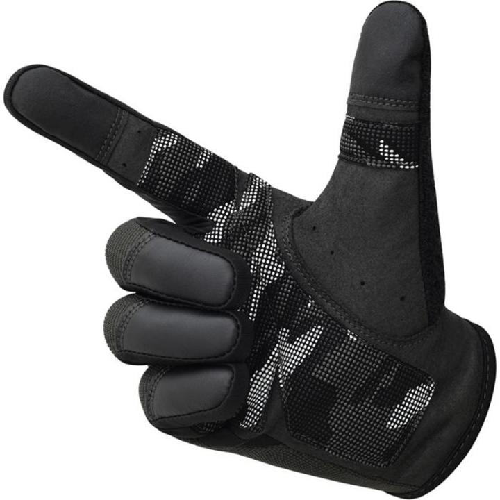 Image du produit Rdx Gants de fitness à doigts complets T2, faciles à utiliser avec un écran tactile (L)
