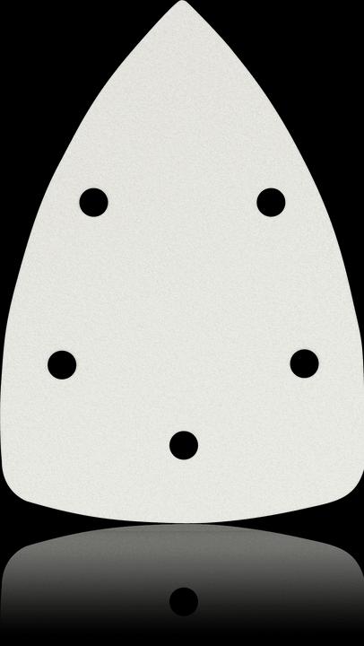 Actual product image VITO Set Of 10 Sanding Triangles 143X143X102 Gr150 5F (coarse 125)