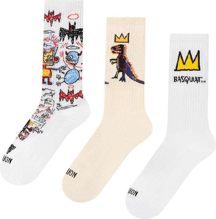 Immagine prodotto Jimmy Lion calzini athletic basquiat (x3) (confezione da 3, 36, 40)