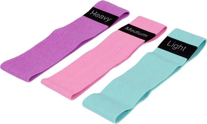 Fitcom Mini Band Set (0.37 m, Mittel, Leicht, Stark)