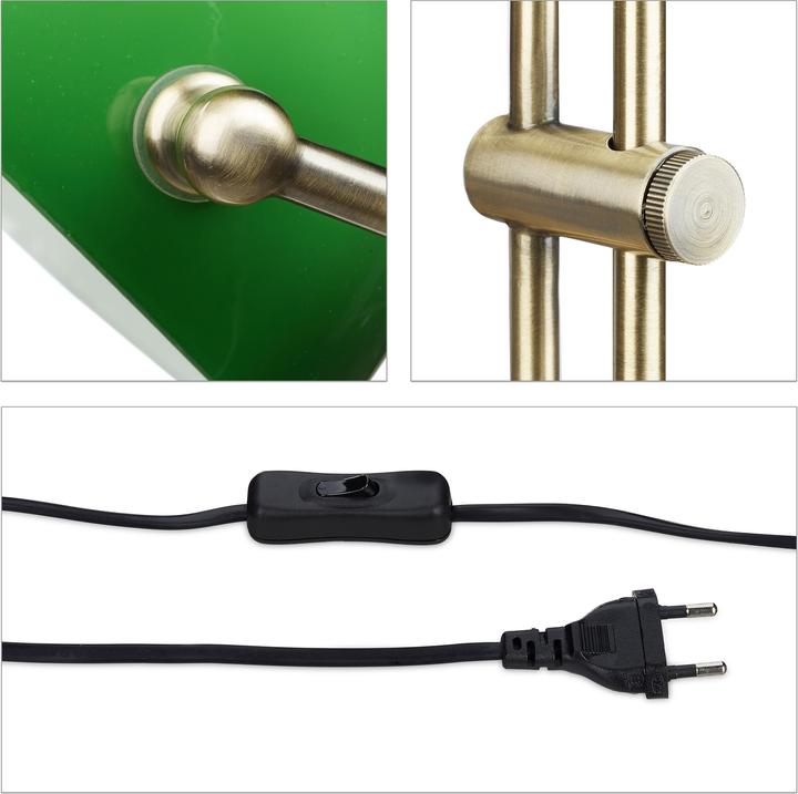 Immagine prodotto Relaxdays Lampada da banchiere (E27)