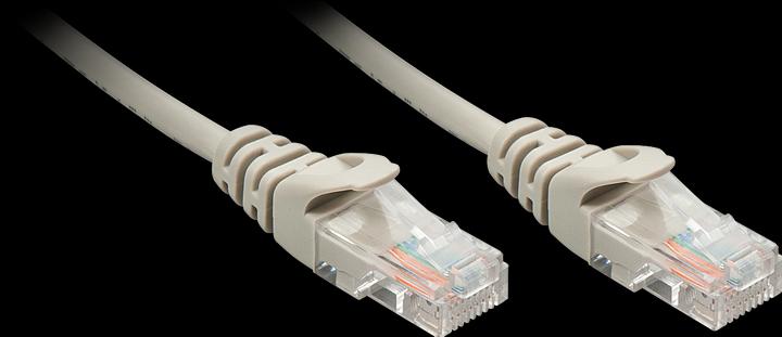 Actual product image Lindy 80m Cat.5e U/UTP patch cable grey colour code EIA/TIA 568B (U/UTP, CAT5e, 80 m)