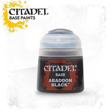 Produktbild Games Workshop Base - black abaddon (Kunststoff)