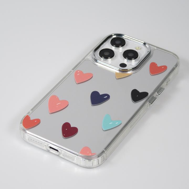 Immagine prodotto PhoneLook Coque Silicone trasparente Many Hearts avec effet miroir (Apple iPhone 14 Pro Max)