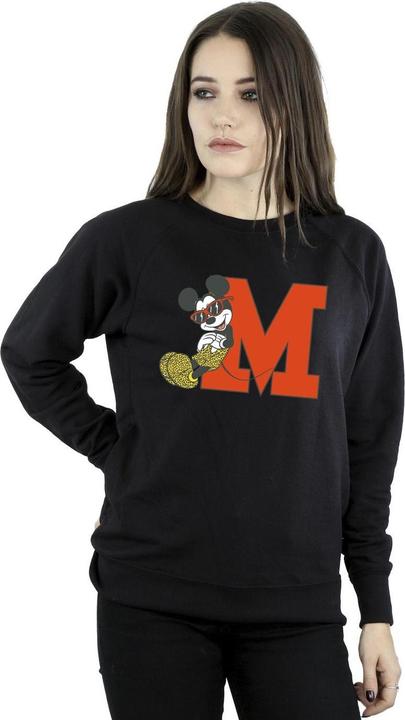Actual product image Disney Womens/Ladies Mickey Mouse Leopard Trousers Sweatshirt (M)