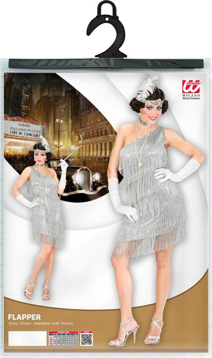 Produktbild Widmann Kostüm Charleston Kleid (XS, S, M, L, XL)