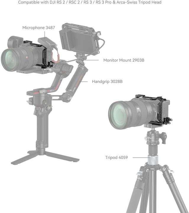 Immagine prodotto SmallRig Gabbia Kit Sony Alpha 6700 (Gabbietta)
