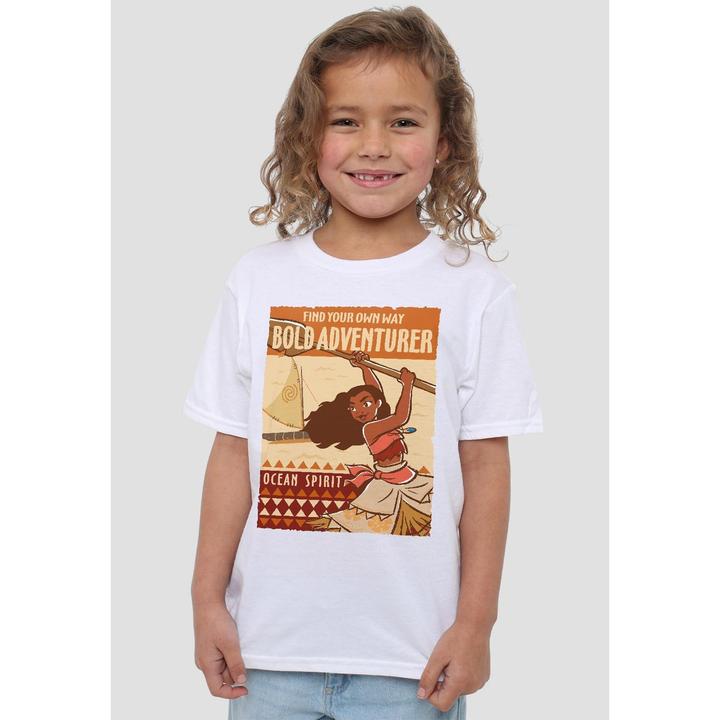 Actual product image Moana Childrens/Kids Bold Adventurer T-Shirt (104)