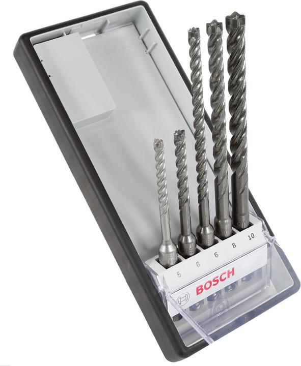 Image du produit Bosch Professional Zubehör Jeu de marteaux perforateurs (5 mm, 6 mm, 8 mm, 10 mm)