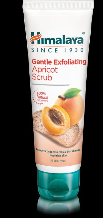 Himalaya Gentle Exfoliating Apricot Scrub for All Skin Types 75ml (Cleansing lotion, 75 ml)