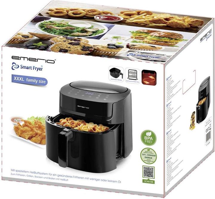 Produktbild Emerio Heissluftfritteuse, Smart Fryer