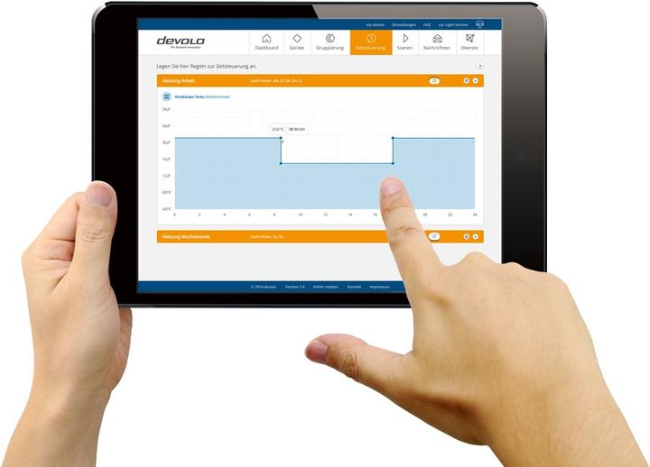 Produktbild Devolo Home Control Heizkörperthermostat