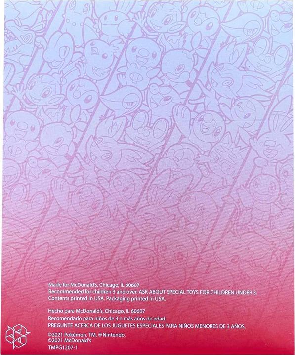 Image du produit Pokémon 25th Anniversary McDonalds Promo Booster 2021 (Anglais, Pack de boosters)