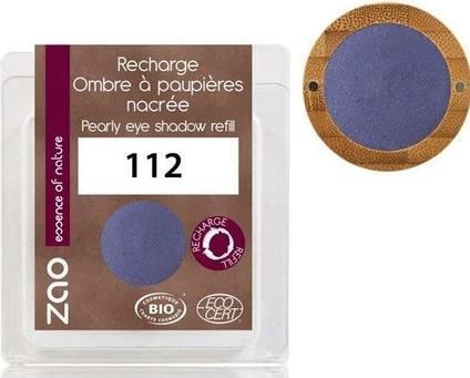 ZAO Nachfüller BIO-Lidschatten perlmutt N°112 Azurblau - 3g - Make-up (Azurblau)