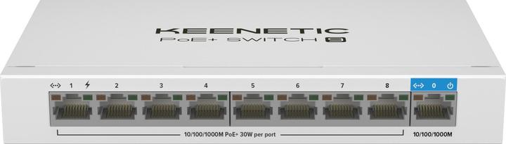 Actual product image Keenetic POE+ Switch 9 KN-4710-01-EU PoE+ Switch 8 Port + 1 Uplink (9 Ports)