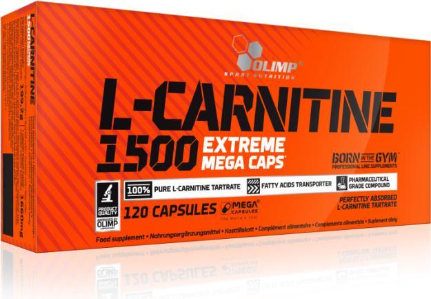 Actual product image Olimp Sport Nutrition L-Carnitine 1500 (120 Piece, Capsules)