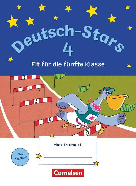 Produktbild Deutsch-Stars 4. Schuljahr. Allgemeine Ausgabe. Fit für die 5. Klasse. Übungsheft. Mit Lösu (Deutsch, Ursula Kuester, 2019)