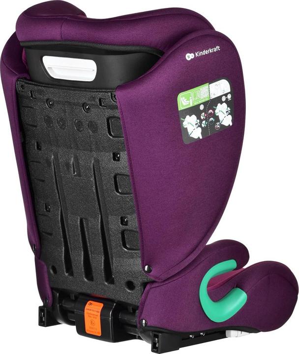 Image du produit KinderKraft Junior Fix 2 I-Size Cherry Pearl (Siège pour enfant, Norme ECE R129/i-Size)