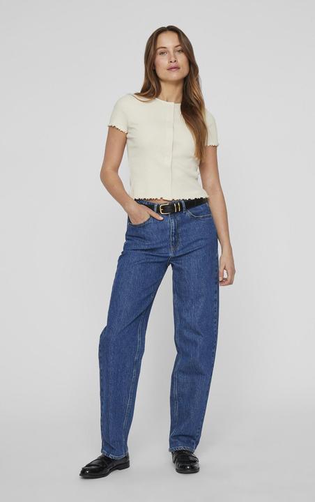 Actual product image Vila Buttoned top with short sleeves (L)