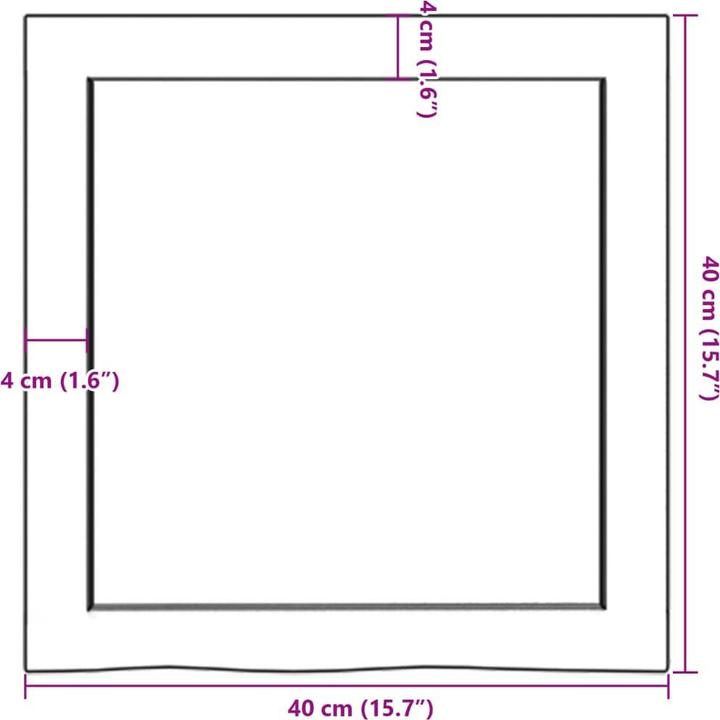 Image du produit VidaXL Emerald (40 x 40 x 6 cm)
