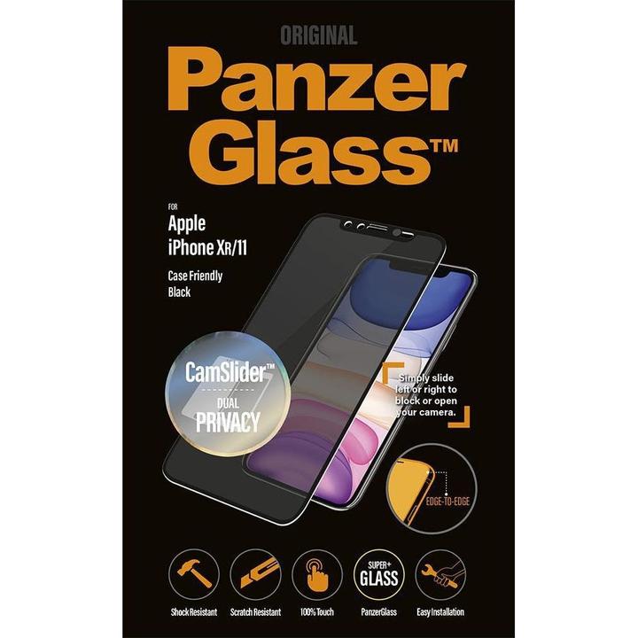 Produktbild PanzerGlass Privacy CamSlider (1 Stück, Apple iPhone 11)