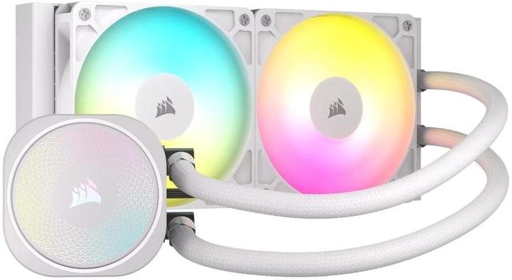 Productafbeelding Corsair NAUTILUS 240 ARGB Wit, 240mm Radiator, Vloeibare CPU-koeler (120 mm)