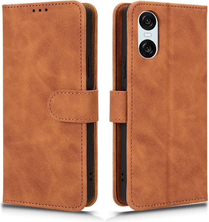 Image du produit Cover-Discount Sony Xperia 10 VI - Étui en daim au look vintage (Sony Xperia 10 VI)