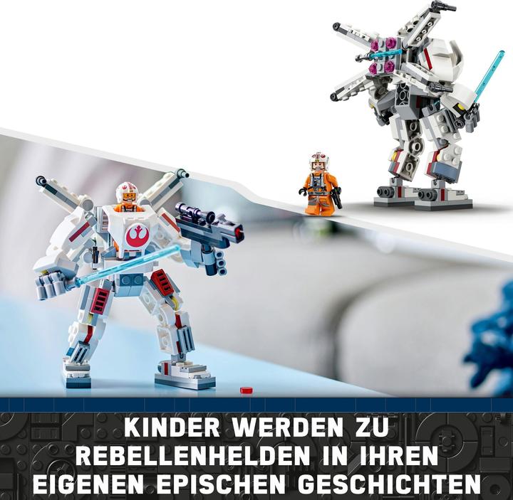 Produktbild LEGO Luke Skywalkers X-Wing Mech (75390, LEGO Star Wars)