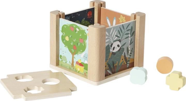 Image du produit Vertbaudet Cube d'activités pour bébés Bois FSC
