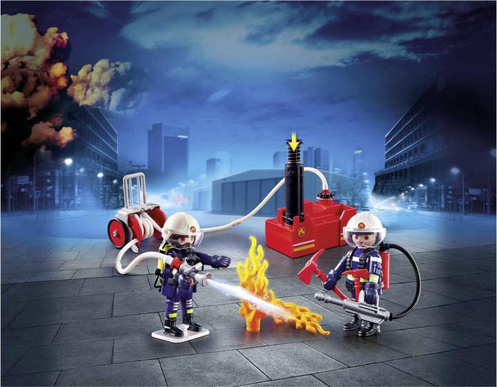 Produktbild Playmobil Feuerwehrmänner mit Löschpumpe (9468, Playmobil City Action)