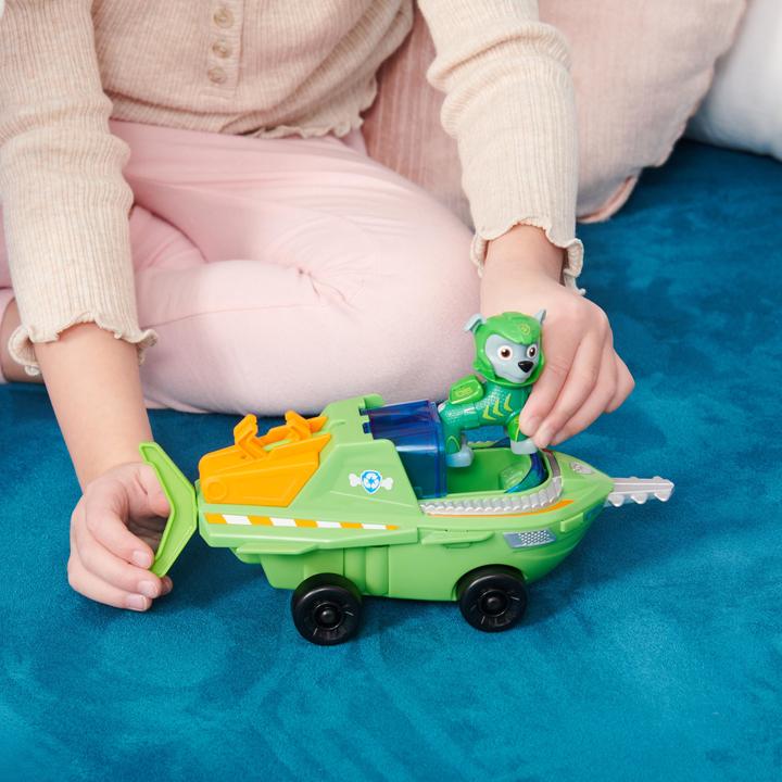 Immagine prodotto Spin Master Paw Patrol Aqua Pups Veicolo Deluxe Rocky