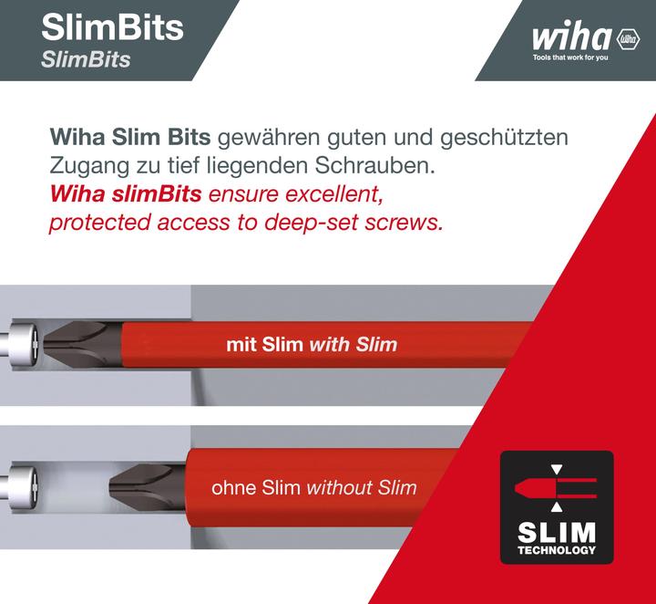 Actual product image Wiha Screwdriver (Port, Pozidriv cross recess (PZ))