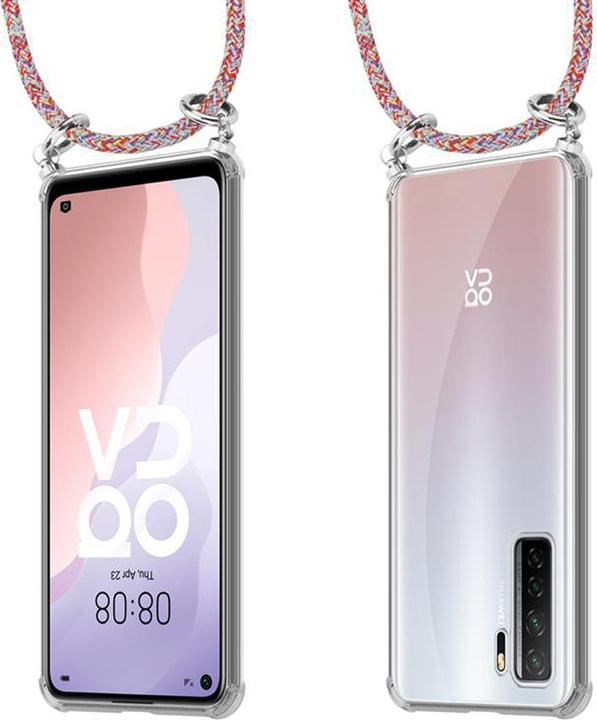 Produktbild Cadorabo TPU Handy Kette SILBER Cover