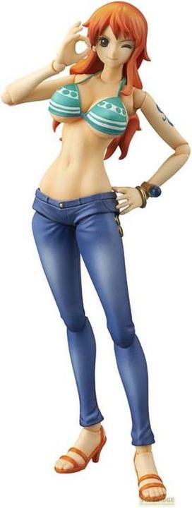 Actual product image Megahouse One Piece Variable Action Heroes action figure Nami 17 cm