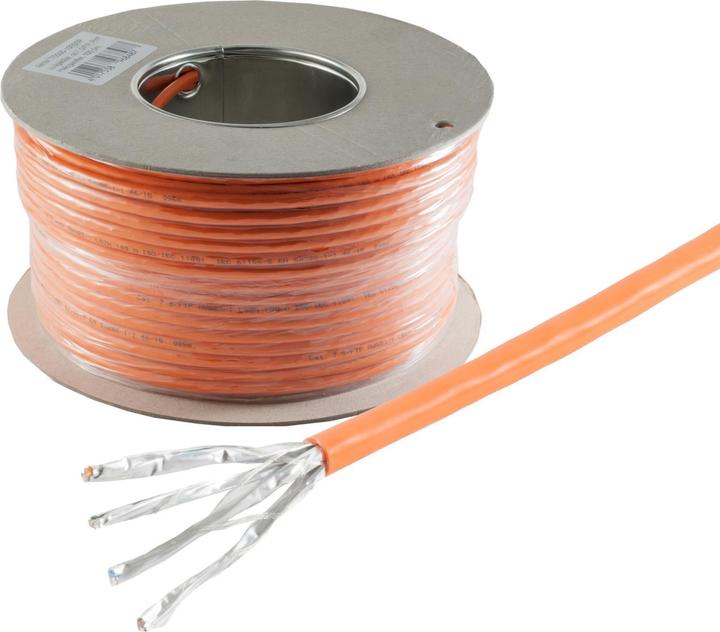 Image du produit Shiverpeaks S/CONN maximum connectivity Câble réseau LAN, Cat.7 brut, S/FTP, certification GHMT (S/FTP, CAT7, 100 m)