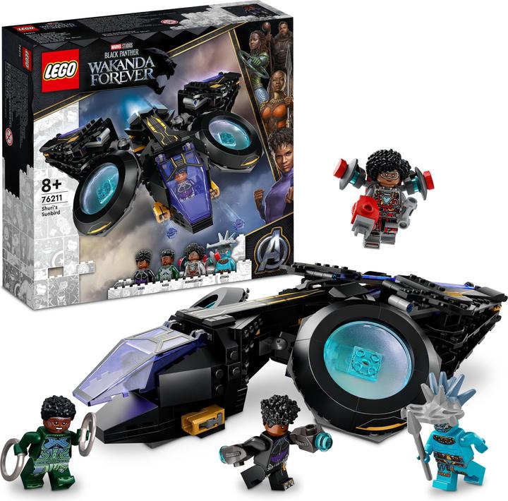 Actual product image LEGO Shuri's Sunbird (76211, LEGO Marvel)