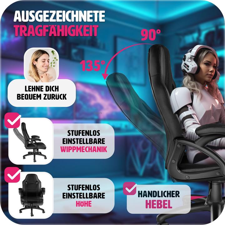 Produktbild tectake Bürostuhl Benny