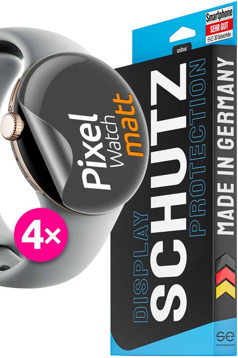 Actual product image Smart Engineered se 3D protective film Google Pixel Watch anti-reflective (PU 4)