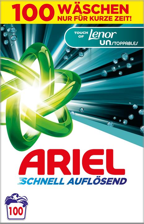 Productafbeelding Ariel Unstoppables (100 Wascycli, Poeder)