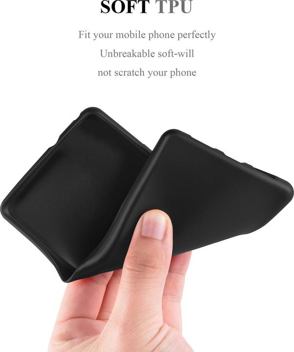 Actual product image Cadorabo TPU Matt Metallic Cover (Huawei P Smart (2019))
