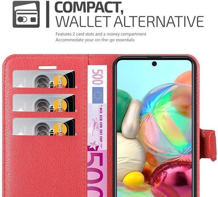 Actual product image Cadorabo Book with stand function cover (Samsung Galaxy M40s)